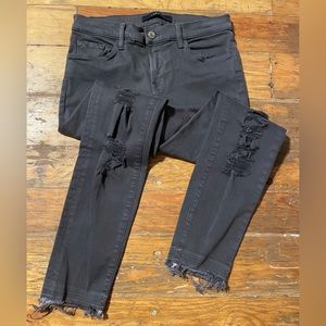 J BRAND cropped grey pant/jean